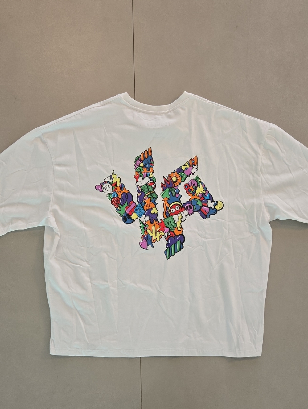 YoungLA White Short Sleeve Crewneck Tee Size M (Oversized)